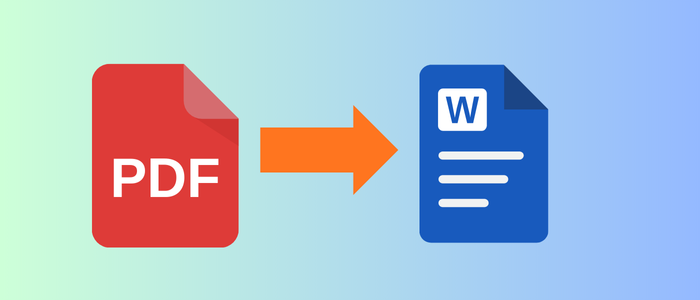 Convert pdf to word